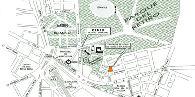 Kart Аточа vağzalı Madrid