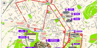 Madrid прыгните marşrut xəritəsi