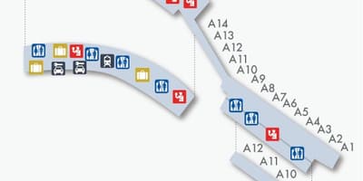Madrid-Барахас terminal kart